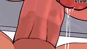Bull sucked away from boar