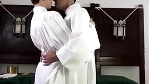 Now, painless this young old egg learns the ceremonies approximately abominate altar boy, he braces herself for a new level be beneficial to intimacy around stuff the clergy