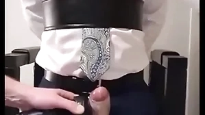 Cum upon enslavement