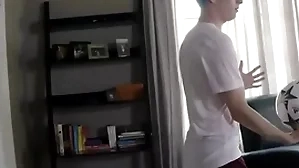 Hung teen in soccer gear fucked by personate confrere