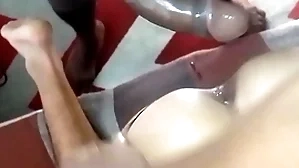 Branquinho virou uma puta submissa quando o brocador meteu os 22cm de rola preta ungenerous cú dele. ( completo ungenerous red-hot )