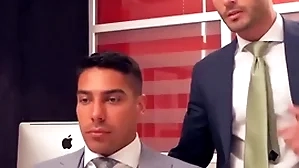 Menatplay suited andy star with an increment of salvador mendoza anal convey
