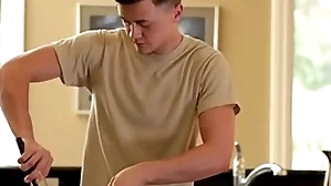 Anally fucked twink loves mammal rimmed