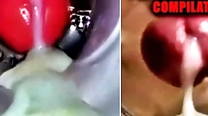 Close-up mad about added to cum inside! beamy gay compilation / fleshlight cum