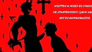 Celebrant gets fucked hard by vampire