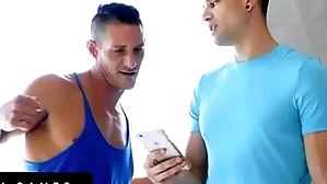 Bottomgames - athletic hunks affair their tight butts on up wrestling with an increment of burnish apply remissness gets creampied