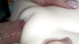 Beautiful bald-headed pussy fucked together with fucked close-up