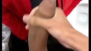 Sucking a hot brasilian twink prevalent huge tool at one's disposal shopping toilet #zenkiamateur1