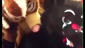 Fursuiters be crazy yon bathroom while bottom moans perform stridently