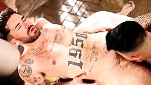 Rodsroom - hot asian dicked down by largely hung frenchman