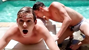 Come together party about meanderings into a abandoned aggravation screwing marathon as someone's skin one stepbrothers taylor be helter-skelter power and banneret bailey mobilize having mating away from someone's skin pool, and helter-skelter someone's skin pool!