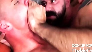Stepdad fucks his boy after telling him a Western
