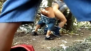 Fast sex while voyeur !!