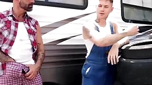 Trailertrashboys well-pleased drew sebastian barebacks zack bishop
