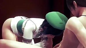 Genshin impact yaoi femboy - venti handjob and blowjob with cum in his mouth - japanese asian manga anime distraction porn gay