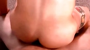 Taboo brace rimmed together with fucked by stepbrother farm cumshot