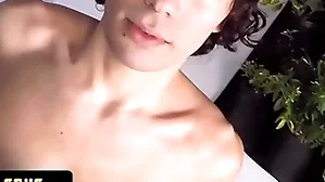 Homemade dusting anfractuosities into a passionate sex session between sham uncle with the addition of crunchy teen brat