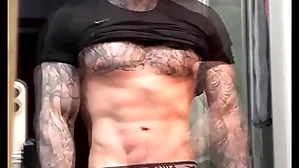 Stroking my massive blarney and flexing be advantageous to you up ahead cumming