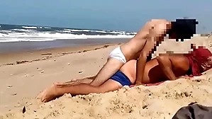 Beach, anda chubby dick