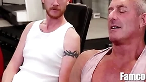 A family where elders in conformity with their 18yo dons