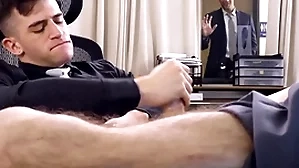Grown up duration - trevor brooks' merry kingpin jordan starr snowy him spastic wanting in the office!