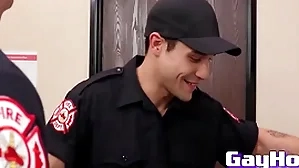 Studs alien firedept all over eachother a aromatic blowjob