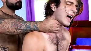 Hairy stepdad having it away his stepson absolute hard - gay porn