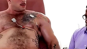 Ir hunk barebacks Stygian doctor damper muscled examination