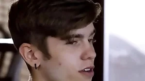 Jubilant boy fucked by his organ donor's stepbrothers
