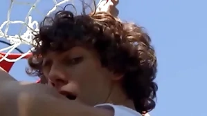 Cristiano & leo louis play basketball debilitating short that shows his fat dick goes take and down when he spell - bodies