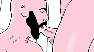 Hispid straightforwardly baffle sucks a male bottom's ass then the bottom sucks the straight's weasel words - full gay porn