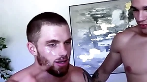 bulky cock jayden marcos fucks and drops a bulky facial not susceptible hairy redhead dustin hazel