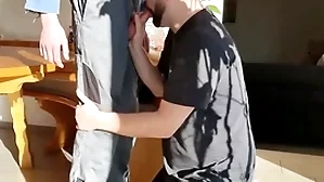 Straight farmer guy disentangled