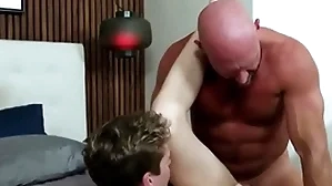 Step uncle top barebacks twink asshole in surprising proscription lovemaking