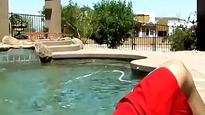 Jacuzzi game of turns into sex with twink with the addition of jock