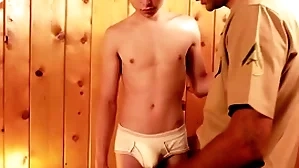 Funsizeboi - temporary twink lad seduced away from military recruiter - austin young, brian adams