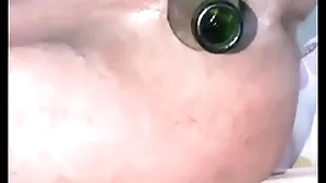 Elated anal spunk