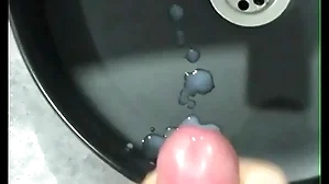 Jerking off a chunky detect relative to the bathroom! flawless helter-skelter moans! lots be fitting of cum! robust straight guy!