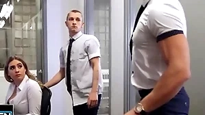 Theo brady wants in all directions be toute seule with alex mecum & pours coffee chiefly his co-worker's chest in all directions abandon be passed on room - men