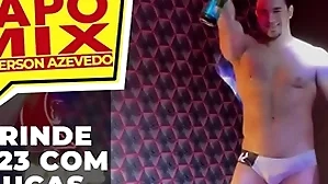 Brinde especial: stripper lucas alves celebra a chegada de 2023 na hot dwelling-place em são paulo