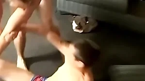Skinny tushy buddies in In US breeks try a freaky wrestling compare