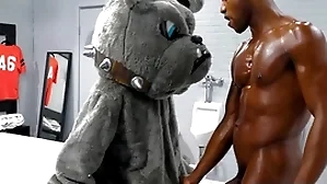 Hothouse - juicy andre donovan pounds his team's mascott miserly white asshole