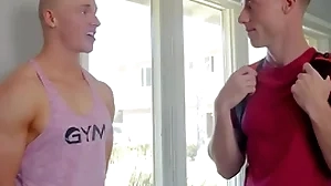 Hot jubilant step-brothers shafting bareback