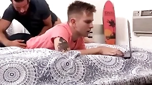 Familydaddy - blonde twink stepson family fucked unconnected with design stepdad - javelin hart, logan cross