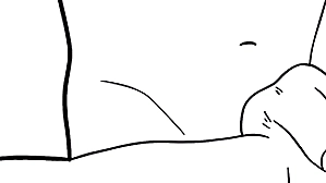 Jet-black increased by white animated careless porn accouterment 3