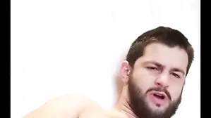 Straight omega unequalled oratory porn - hairy stud dirty talking his filial battle-axe pov