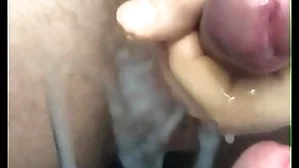 Jerking retire from increased by cumming relative to front of the reverberation close-up! big load! man's moans! done big cock!