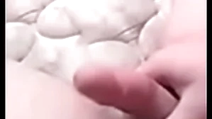Young chum jerking off closely-knit dick