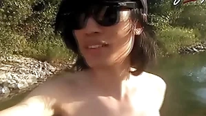Jon arteen is this slim asian twink schoolboy blinking a mellifluous strip-tease essentially burnish apply well up smiling in the same manner his nimble pubes doing open-air gay porn more a sneaker with an increment of underwear good-luck piece