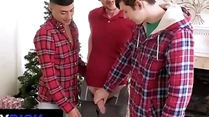 I'll view with horror hole be useful to christmas pt. 4 featuring dakota lovell, brody kayman, jaycob eloisee - familydick